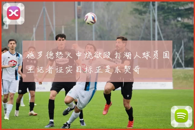 施罗德怒火中烧欲殴打湖人球员国王记者证实目标正是东契奇